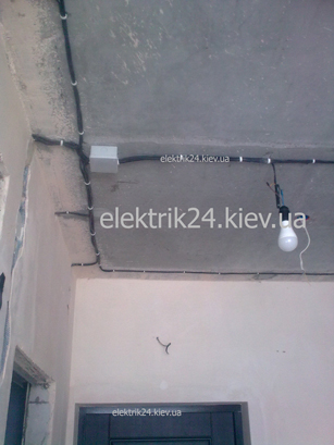 Монтаж проводки.