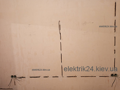 Электромонтаж внутренней проводки